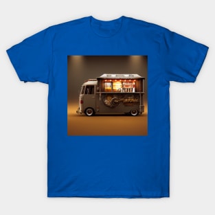 Steampunk Tokyo Ramen Food Truck T-Shirt